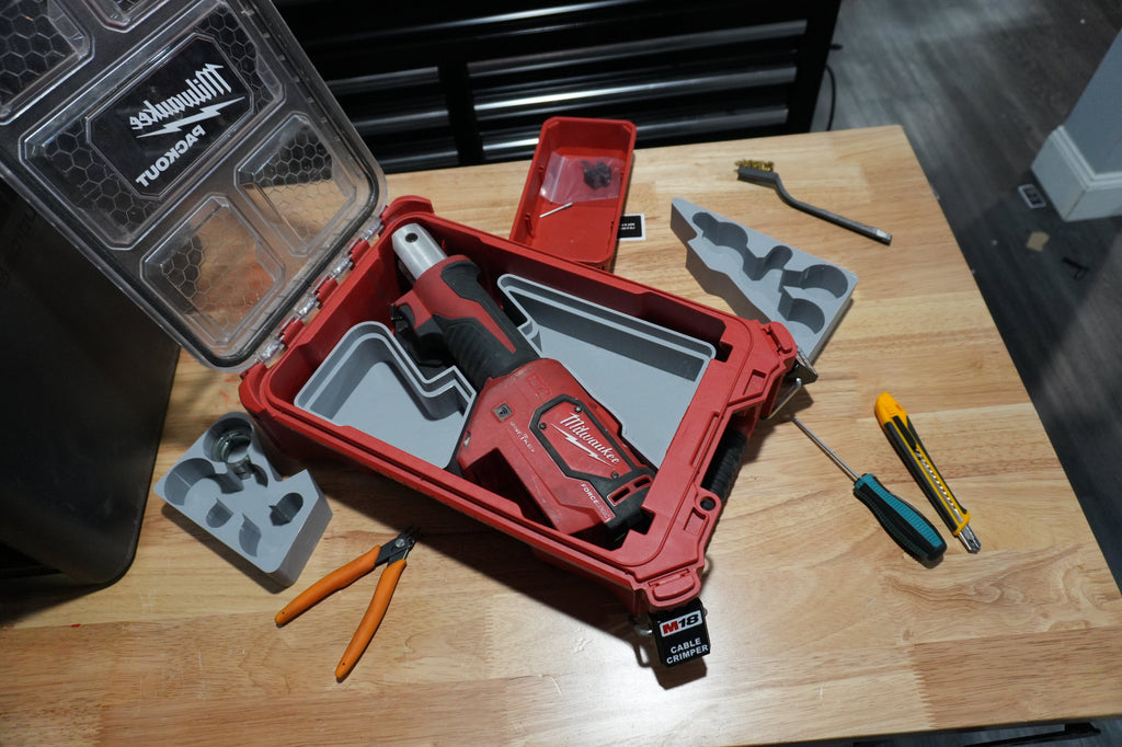 Packout Organizer Insert for M18 MCM Crimper (MCMC)