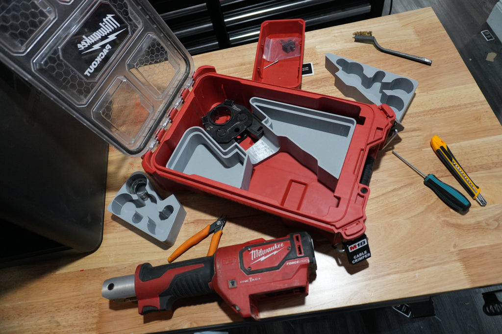 Packout Organizer Insert for M18 MCM Crimper (MCMC)