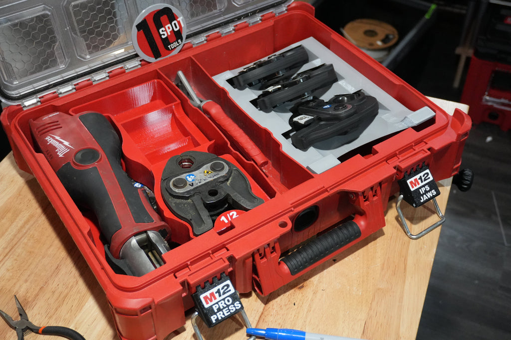 Packout Organizer Insert For IPS Jaws for M12 Pro Press (IPS)