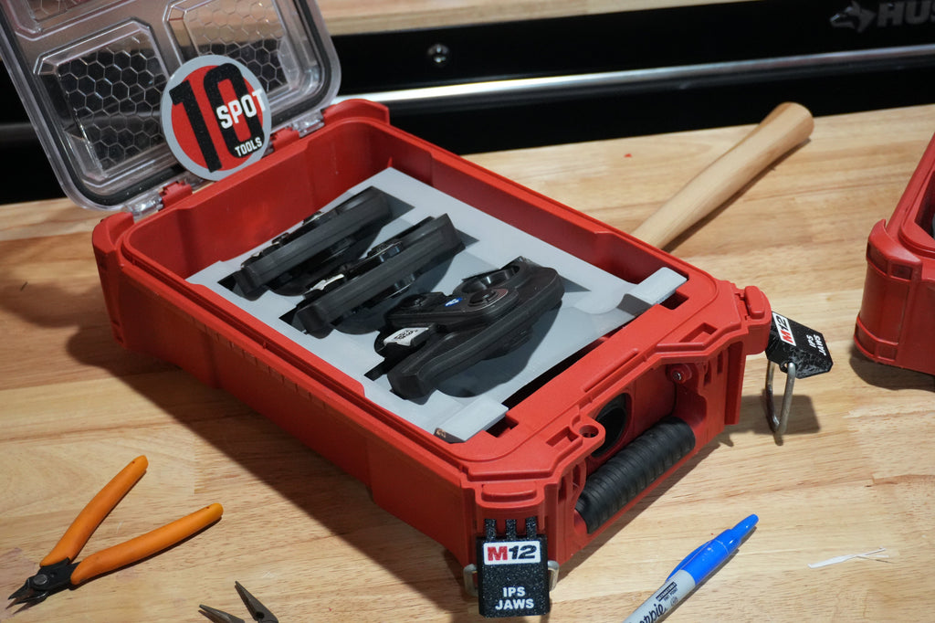 Packout Organizer Insert For IPS Jaws for M12 Pro Press (IPS)