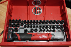 Packout Drawer Insert for M12 FUEL Right Angle Impact Wrench and 43-Piece Impact Socket Set (RAWD) - Sidewinder Style