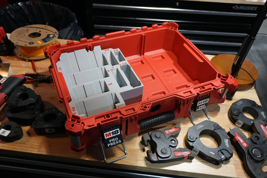 Packout Small Tool Box Half Insert for IPS-P Pivoting Press Ring Kit (IPSP TB)