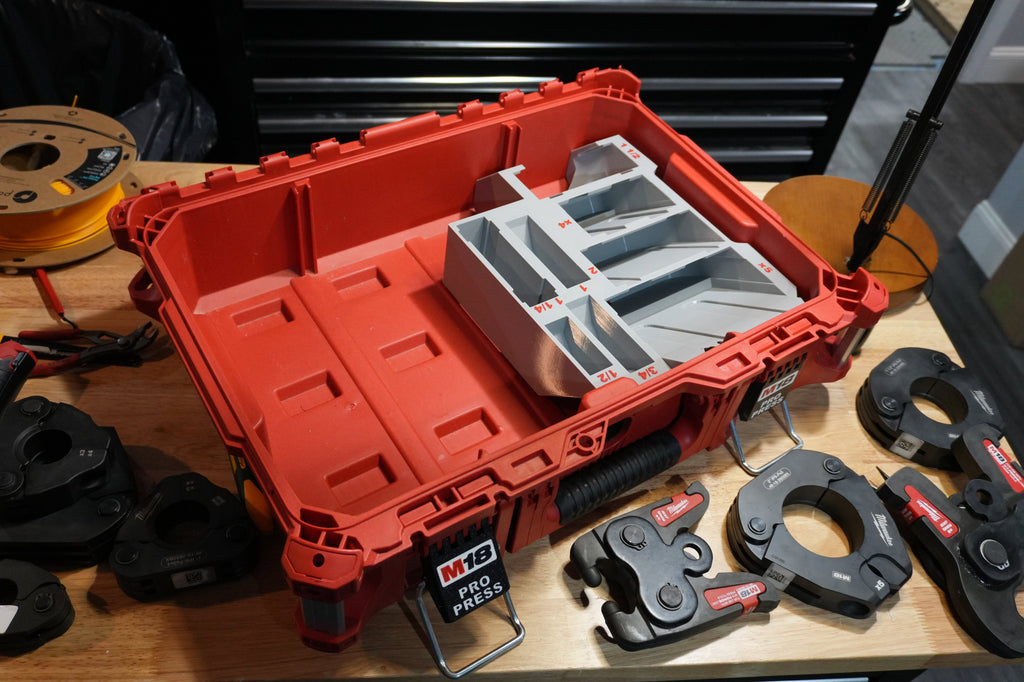 Packout Small Tool Box Half Insert for IPS-P Pivoting Press Ring Kit (IPSP TB)