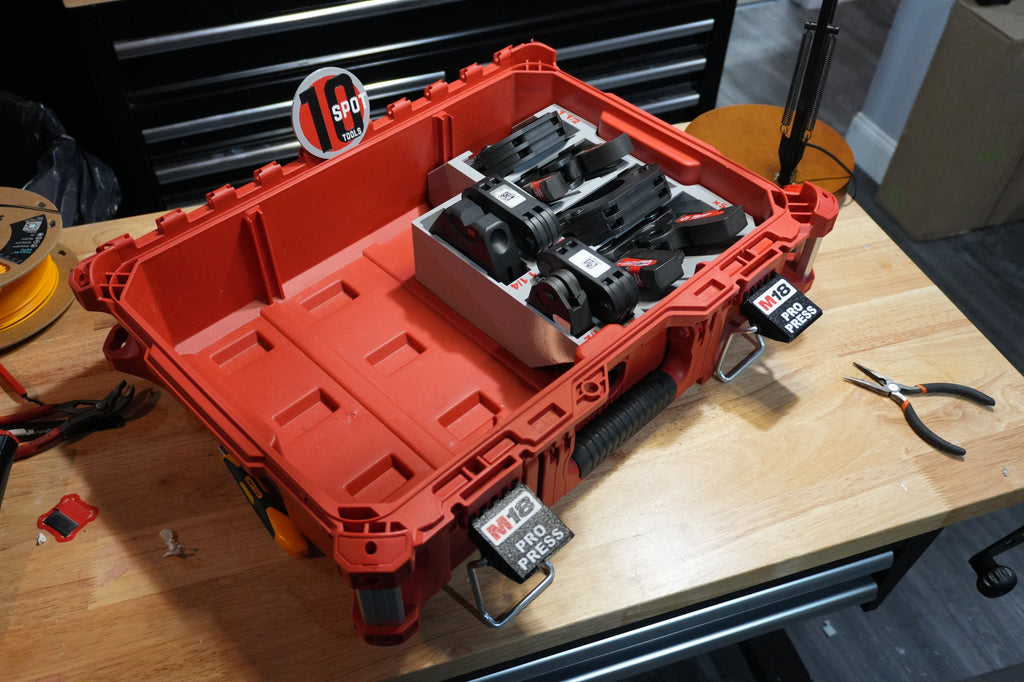 Packout Small Tool Box Half Insert for IPS-P Pivoting Press Ring Kit (IPSP TB)