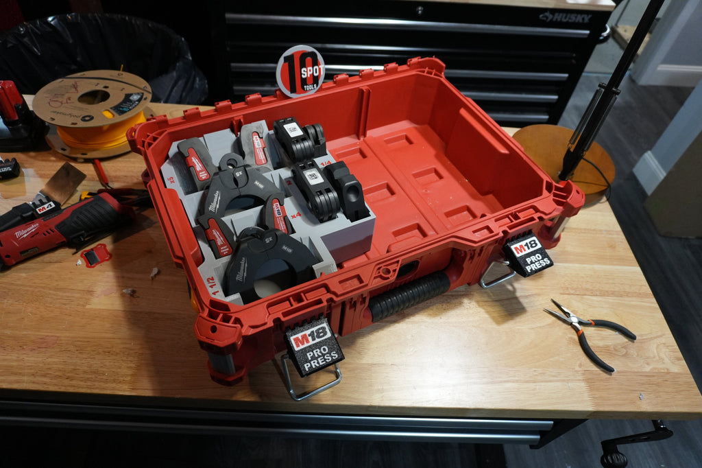 Packout Small Tool Box Half Insert for IPS-P Pivoting Press Ring Kit (IPSP TB)