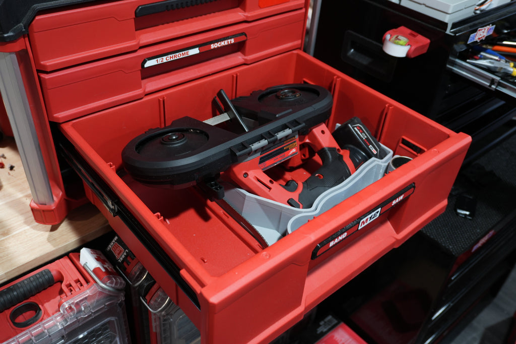 Packout 2-Drawer Organizers for M12 FUEL Bandsaw (MFBS D)
