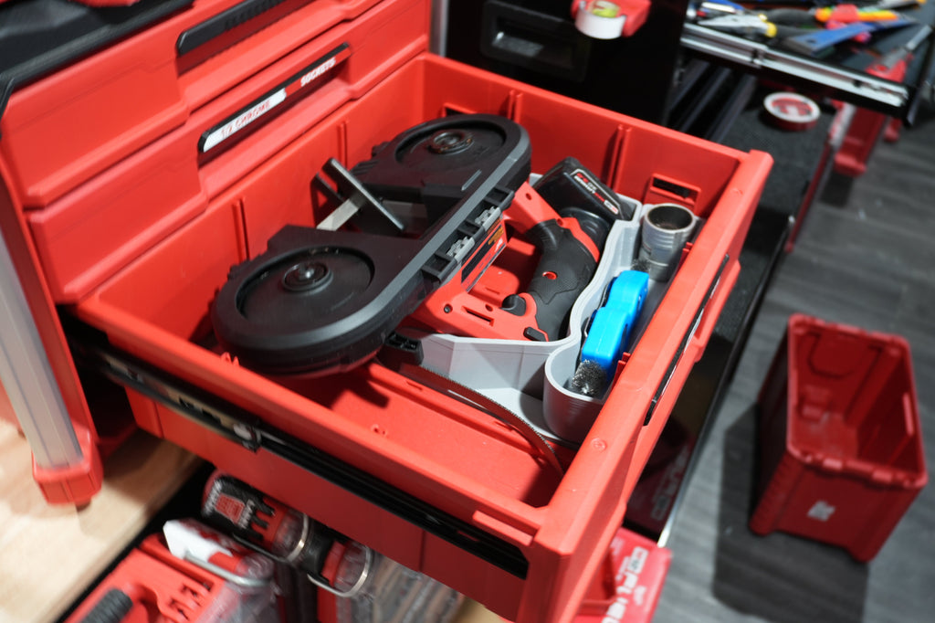 Packout 2-Drawer Organizers for M12 FUEL Bandsaw (MFBS D)
