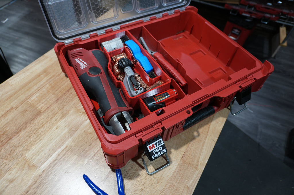 Packout Organizer Insert for M12 Pro Press Kit w/ 3 Jaws (MPP Lite)