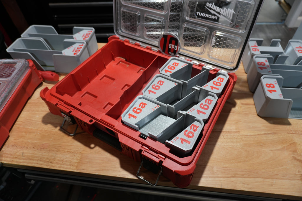 Packout Organizer 16ga. Angled Finish Nail Caddies (NC16a)