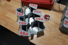 Load image into Gallery viewer, Packout Organizer 16ga. Angled Finish Nail Caddies (NC16a)