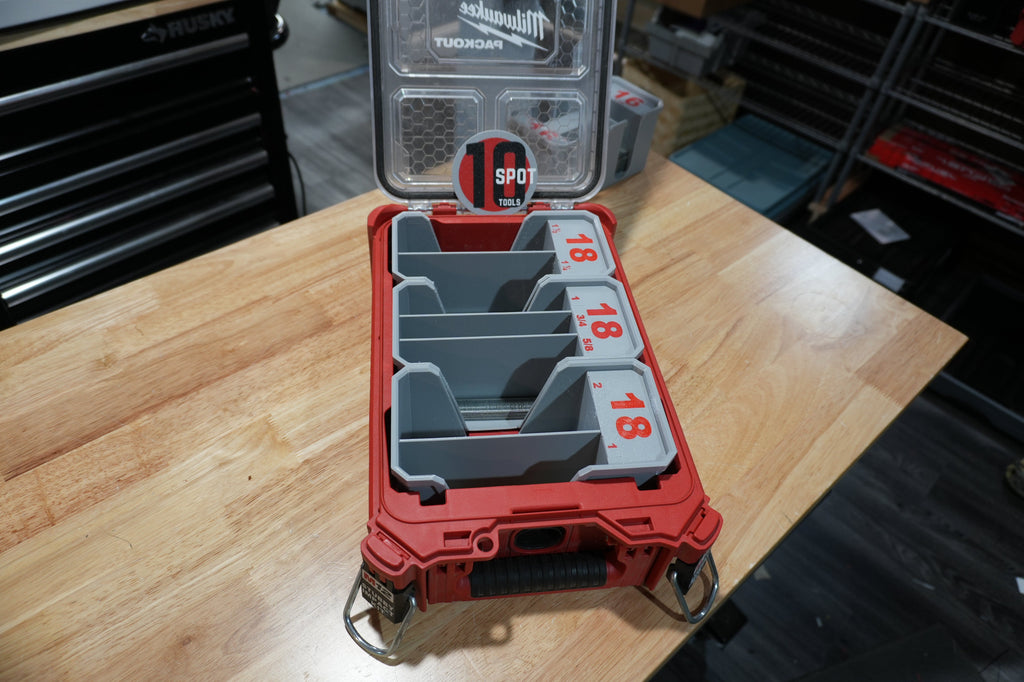 Packout Organizer 18ga. Brad Nail Caddies (NC18)