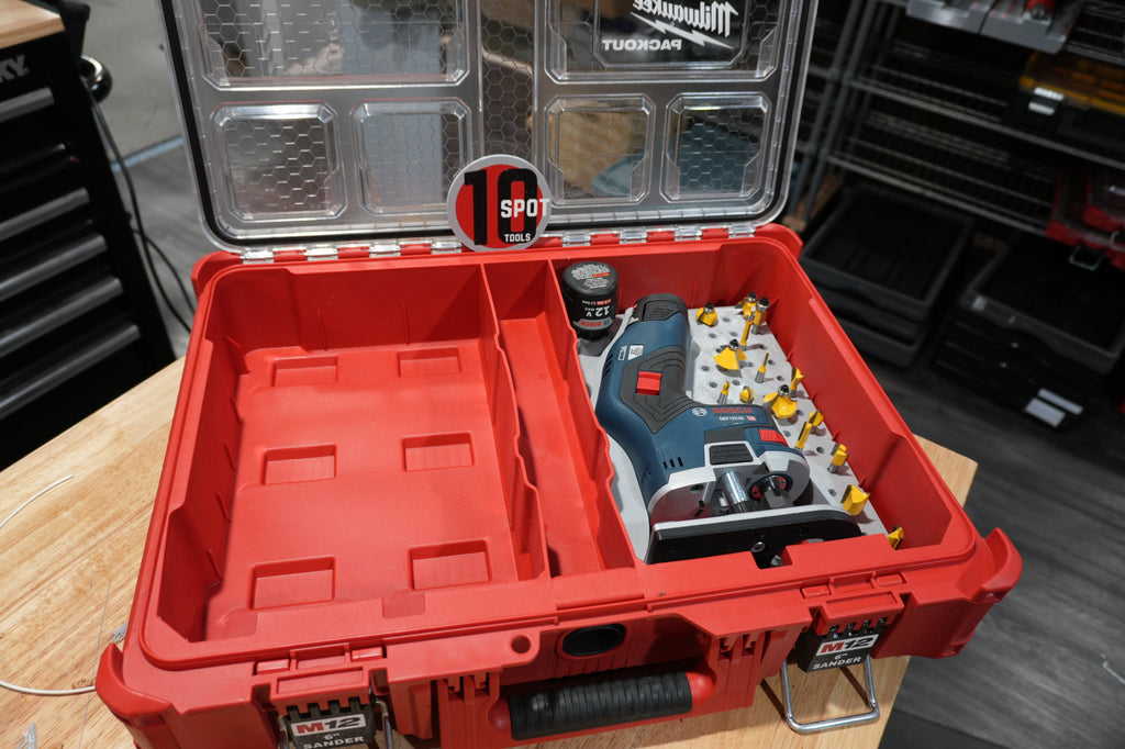 Packout Organizer Insert for Bosch 12V Router (BTR)