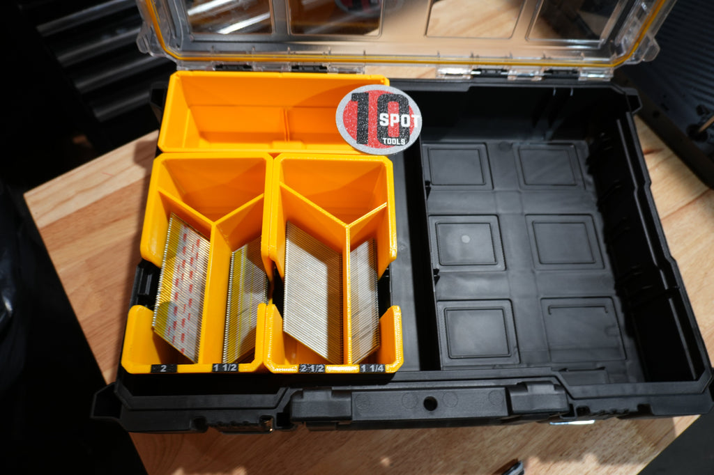 Tough System 2.0 Organizer 15ga. DA short stick Finish Nail Caddies (TSNC15)