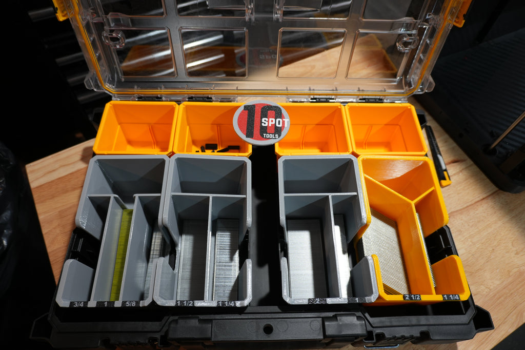 Tough System 2.0 Organizer 18ga. Brad Nail Caddies (TSNC18)