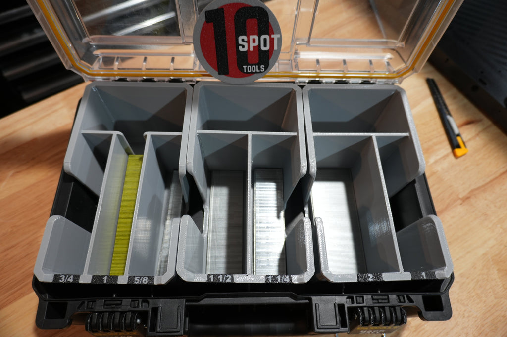 Tough System 2.0 Organizer 18ga. Brad Nail Caddies (TSNC18)