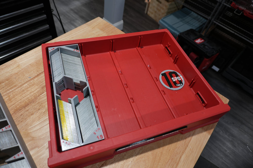 Packout Shallow Drawer 15ga. DA Nail Caddy (PD4NC15)
