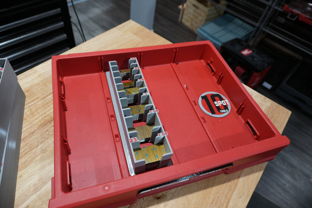 Packout Shallow Drawer 23ga. Pin Nail Caddy (PD4NC23)