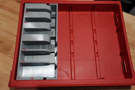 Packout Shallow Drawer 18ga. Brad Nail Single Caddy (PD4NC18)