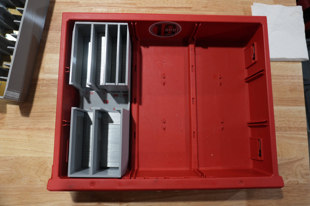 Packout Medium Drawer 18ga. Brad Nail Caddy (PD3NC18)