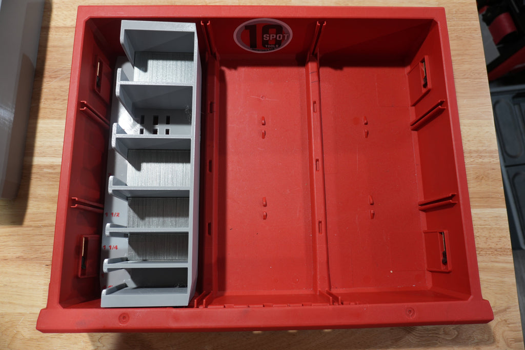 Packout Medium Drawer 16ga. Straight Finish Nail Caddies (PD3NC16)