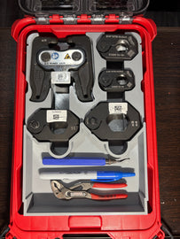 Packout Low Profile Organizer Insert for Milwaukee Pivoting Press Ring Kit (MPRK LP)