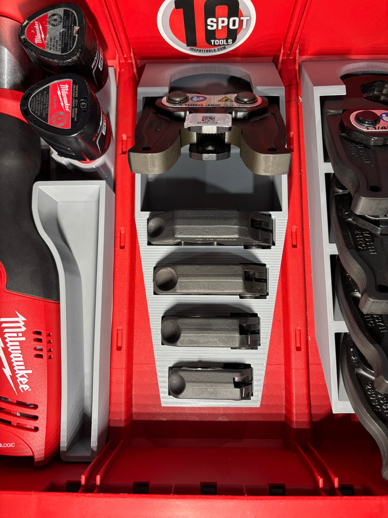 3-Drawer Packout Inserts for M12 Pro Press, Jaws, and Rings (MPP D)