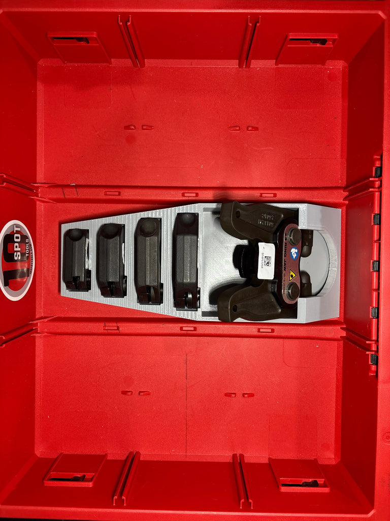 3-Drawer Packout Inserts for M12 Pro Press, Jaws, and Rings (MPP D)