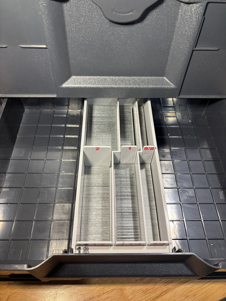 18 ga Brad Nail Caddy for Systainer Drawers (SYS-NC18)