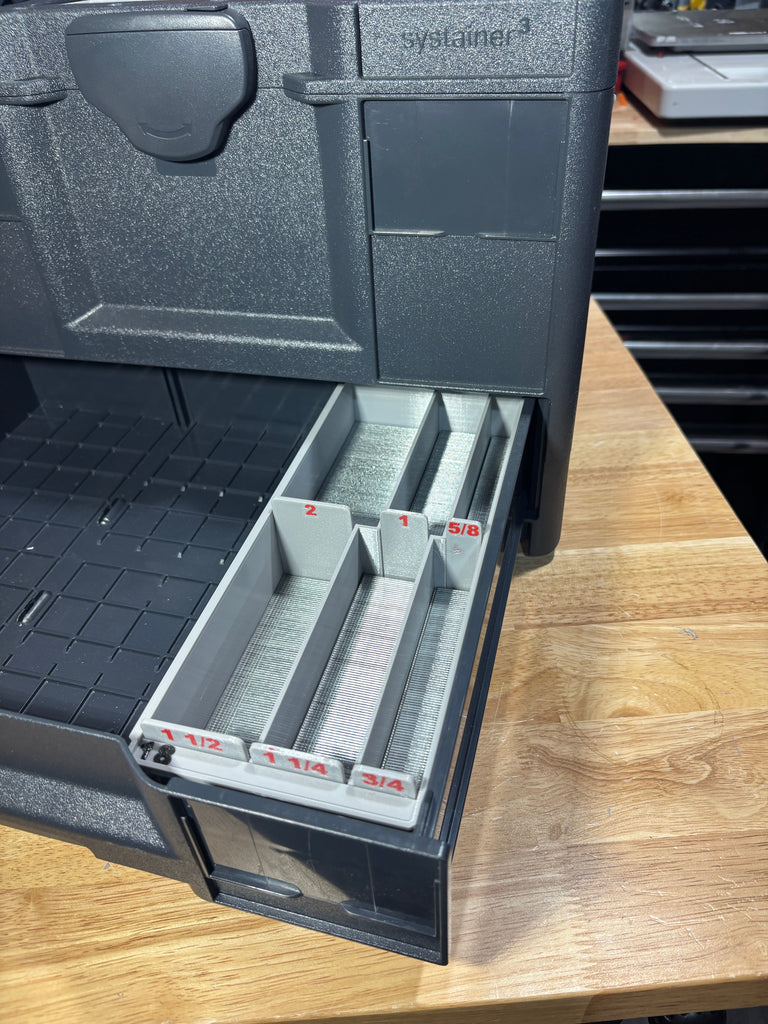 18 ga Brad Nail Caddy for Systainer Drawers (SYS-NC18)