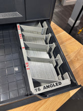 Load image into Gallery viewer, 16 ga Angled Finish Nail Caddy for Systainer Drawers (SYS-NC16a)