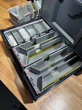 Load image into Gallery viewer, 15 ga Long Stick DA Finish Nail Caddies for Systainer Drawers (SYS-NC15L)