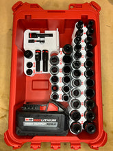 Load image into Gallery viewer, Packout Organizer Insert for Stubby M18 Impact Wrench and 43-Piece Socket Set (SWASH 2854)