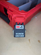 Load image into Gallery viewer, Packout Insert For M4 Screwdriver (M4SD)