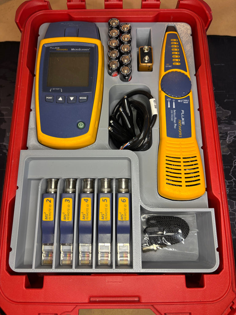 Packout Insert for Fluke MicroScanner2 Kit (FMS)