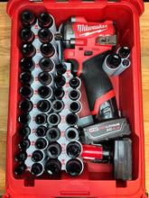 Load image into Gallery viewer, Packout Insert For Gen 2 M12 Stubby 3/8" Impact Wrench + 43-piece Impact Socket Set (SWASH2)