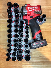 Load image into Gallery viewer, Packout Insert For Gen 2 M12 Stubby 3/8" Impact Wrench + 43-piece Impact Socket Set (SWASH2)
