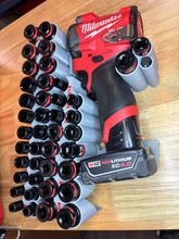 Load image into Gallery viewer, Packout Insert For Gen 2 M12 Stubby 3/8" Impact Wrench + 43-piece Impact Socket Set (SWASH2)