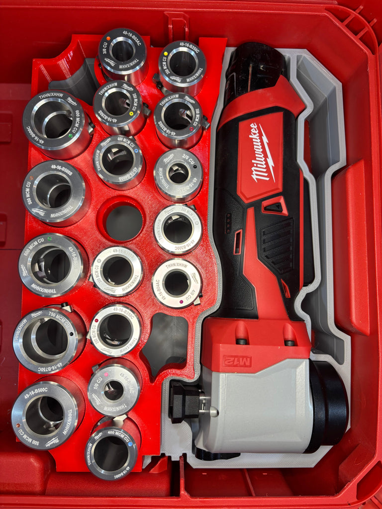 Packout Small Tool Box Half Insert For Milwaukee M12 MCM Stripper (MCM12 TB)