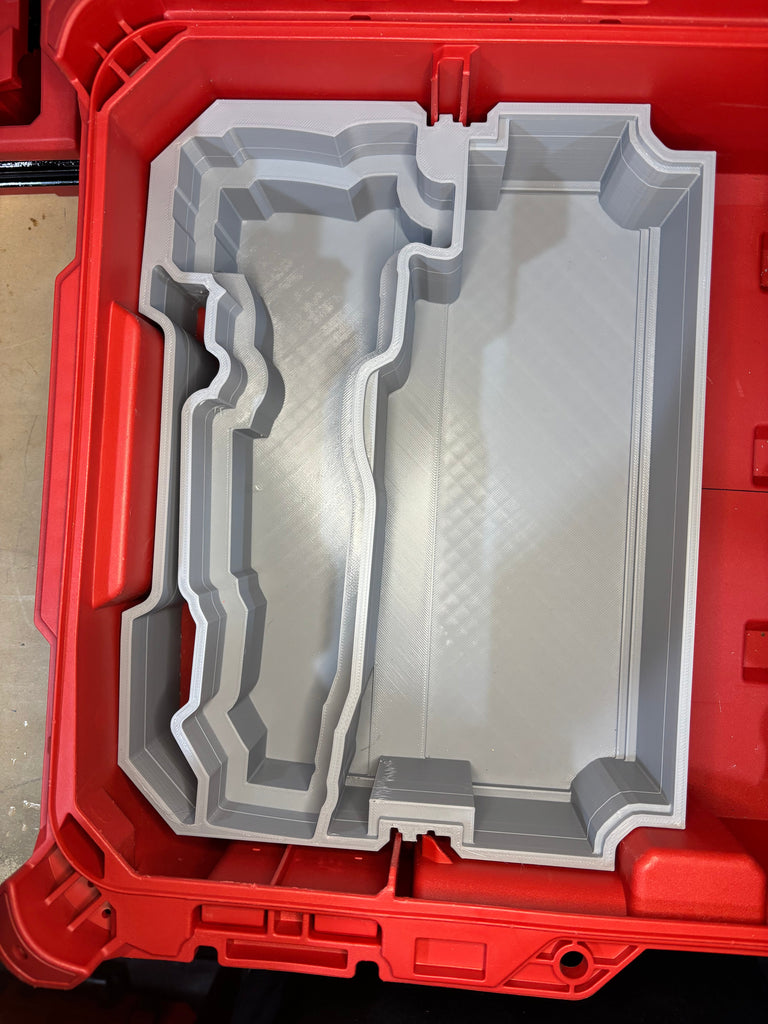Packout Small Tool Box Half Insert For Milwaukee M12 MCM Stripper (MCM12 TB)