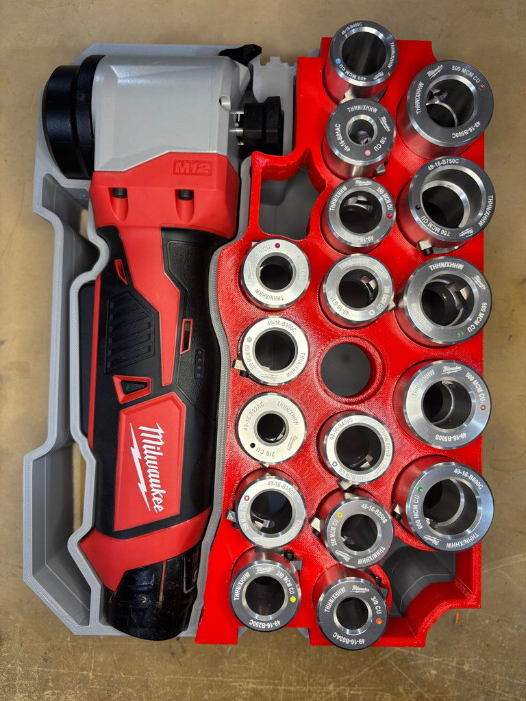 Packout Small Tool Box Half Insert For Milwaukee M12 MCM Stripper (MCM12 TB)