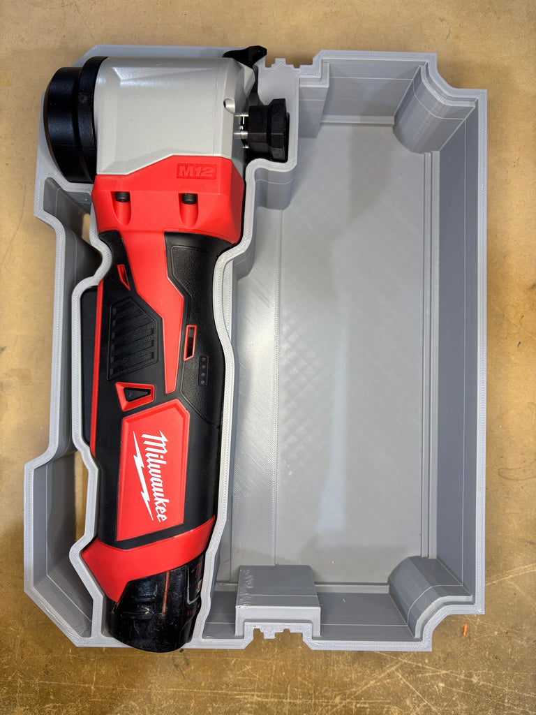 Packout Small Tool Box Half Insert For Milwaukee M12 MCM Stripper (MCM12 TB)