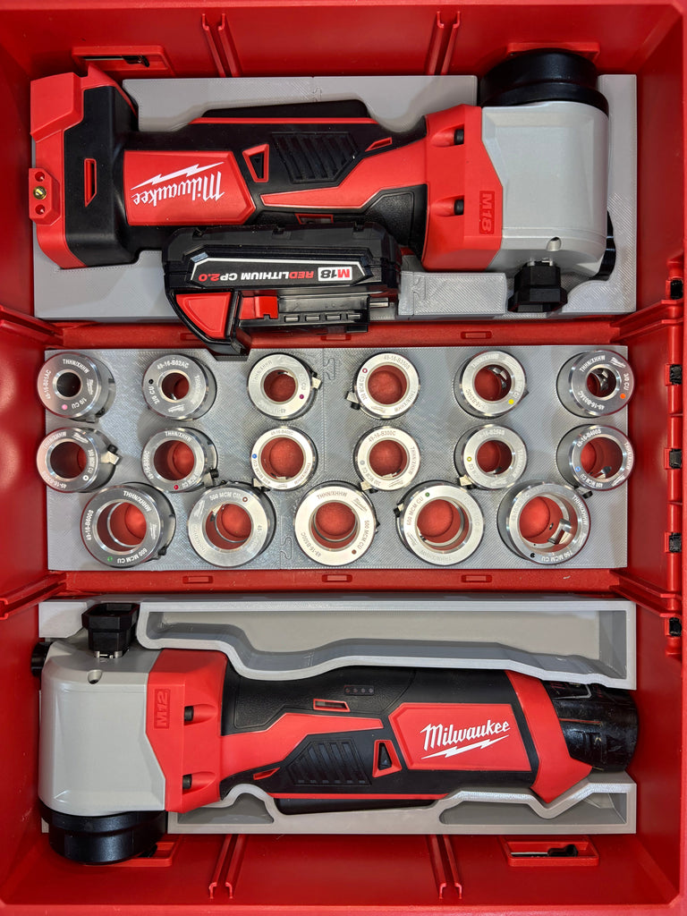 Packout Drawer Inserts For Milwaukee Cable Strippers (MCM D)