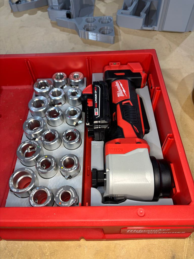 Packout Drawer Inserts For Milwaukee Cable Strippers (MCM D)
