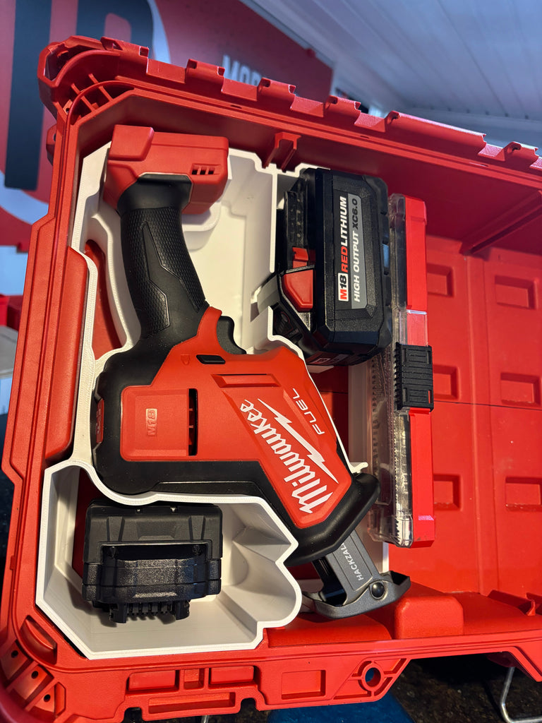 Packout Small Tool Box Half Insert For Milwaukee M18 FUEL Hackzall (MHZ18 TB)