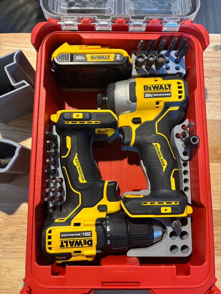 Packout Insert for DeWalt Atomic Drill and Impact Driver (DDID)