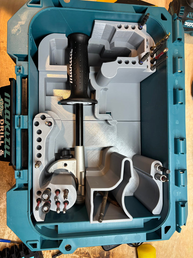 MAKTRAK Organizer insert for Makita 18v Drill & Impact Driver (Mk18DID MT)