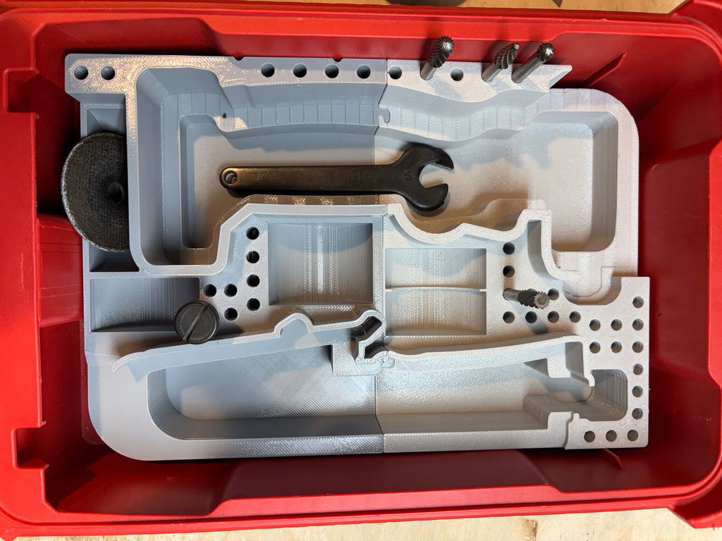 Packout Insert For M12 Die Grinders - Gen 2 (MDG2)
