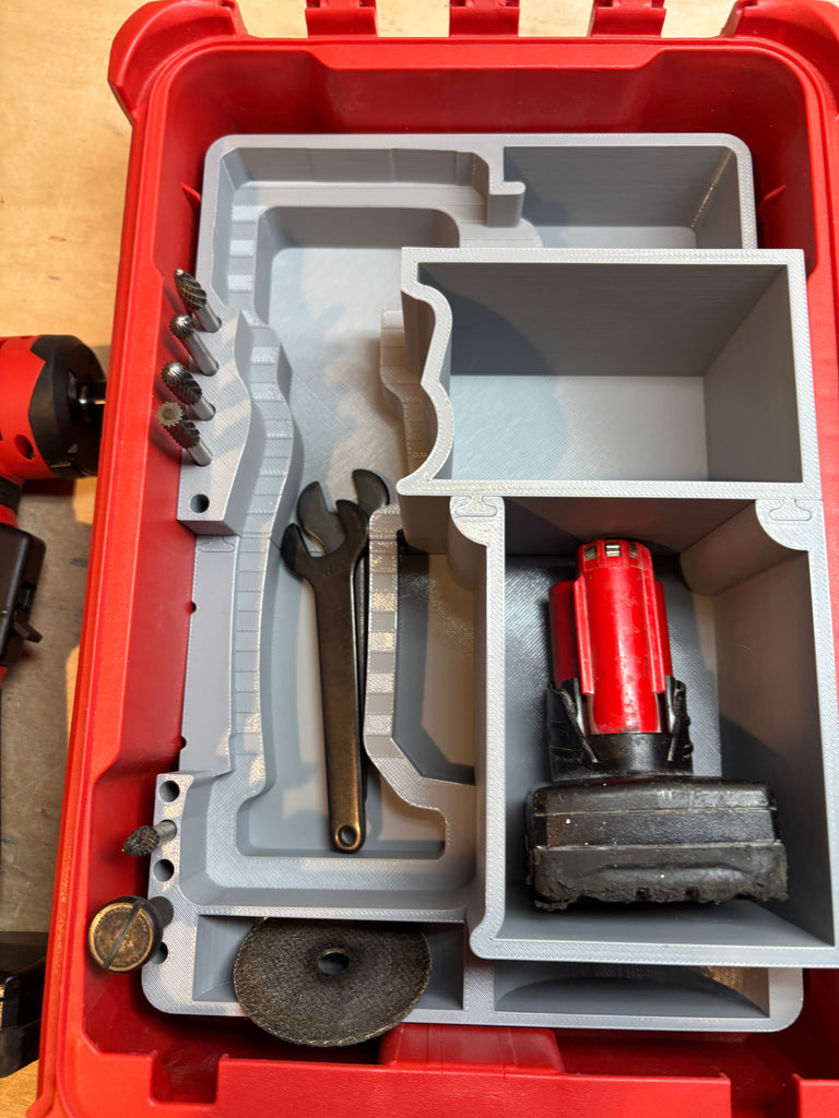 Packout Insert For M12 Right Angle Die Grinder - Gen 2 (M90DG2)