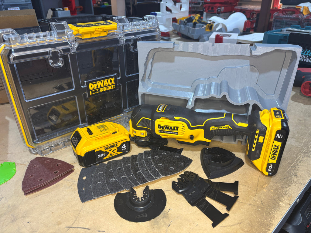 Tough System 2.0 Insert for DeWalt 20v Multi Tool (DMT TS)