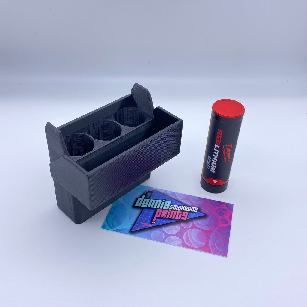Red Lithium Battery Storage